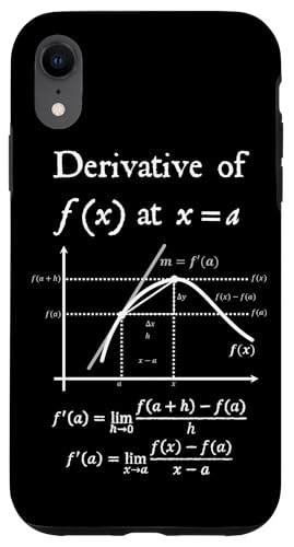 Nerdy Definition of Derivative Limit Calculus Mathematiklehrer Hülle für iPhone XR Nerdy Definition of Derivative Limit Calculus Mathematiklehrer Hülle für iPhone XR von MathWare