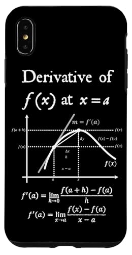 Nerdy Definition of Derivative Limit Calculus Mathematiklehrer Hülle für iPhone XS Max Nerdy Definition of Derivative Limit Calculus Mathematiklehrer Hülle für iPhone XS Max von MathWare
