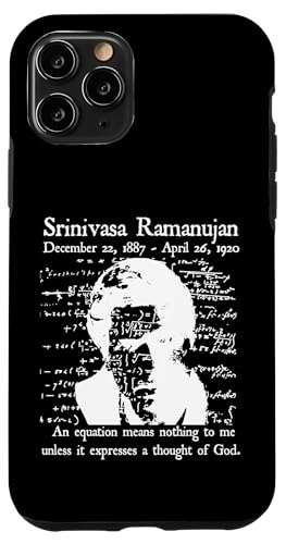 Nerdy Vintage Ramanujan Mathematik Zitat Mathematik Lehrer Weiß Hülle für iPhone 11 Pro Nerdy Vintage Ramanujan Mathematik Zitat Mathematik Lehrer Weiß Hülle für iPhone 11 Pro von MathWare