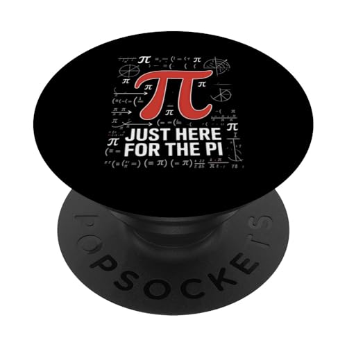 Nur hier für den Pi Math-Humor PopSockets Klebender PopGrip Nur hier für den Pi Math-Humor PopSockets Klebender PopGrip von Mathematical Pi Lovers Equations