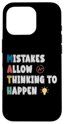 Fehler ermöglichen Denken, Spaß Nerdy Mathematik Definition Hülle für iPhone 16 Pro Fehler ermöglichen Denken, Spaß Nerdy Mathematik Definition Hülle für iPhone 16 Pro von Mathematics Math Lover Gifts