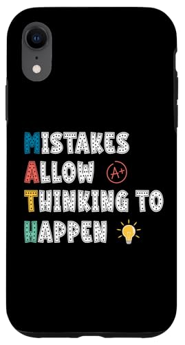 Fehler ermöglichen Denken, Spaß Nerdy Mathematik Definition Hülle für iPhone XR Fehler ermöglichen Denken, Spaß Nerdy Mathematik Definition Hülle für iPhone XR von Mathematics Math Lover Gifts