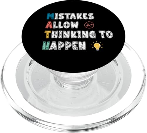 Fehler ermöglichen Denken, Spaß Nerdy Mathematik Definition PopSockets PopGrip für MagSafe von Mathematics Math Lover Gifts