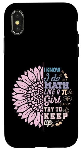 Ich weiß, ich mache Mathe wie ein Mädchen, versuche mitzuhalten. Funny Teen Girls Hülle für iPhone X/XS Ich weiß, ich mache Mathe wie ein Mädchen, versuche mitzuhalten. Funny Teen Girls Hülle für iPhone X/XS von Mathematics Math Lover Gifts