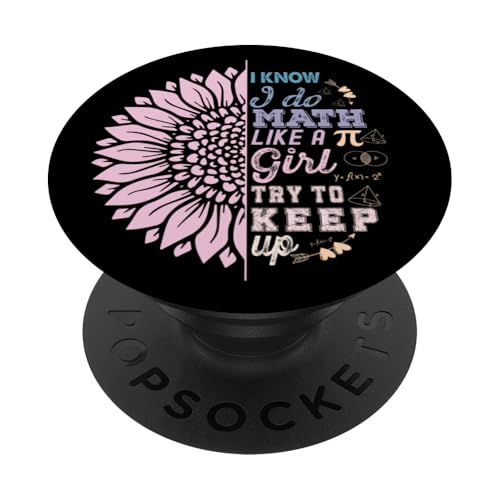 Ich weiß, ich mache Mathe wie ein Mädchen, versuche mitzuhalten. Funny Teen Girls PopSockets Klebender PopGrip Ich weiß, ich mache Mathe wie ein Mädchen, versuche mitzuhalten. Funny Teen Girls PopSockets Klebender PopGrip von Mathematics Math Lover Gifts