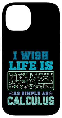 Ich wünschte, das Leben wäre so einfach wie Infinitesimalrechnung. Lustige mathematische Wortspiele Hülle für iPhone 14 Ich wünschte, das Leben wäre so einfach wie Infinitesimalrechnung. Lustige mathematische Wortspiele Hülle für iPhone 14 von Mathematics Math Lover Gifts