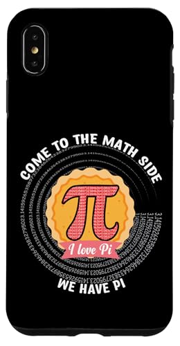 Lustiger Mathematik-Witz Komm auf die mathematische Seite wir haben Pi 3.14 Hülle für iPhone XS Max von Mathematics Math Lover Gifts