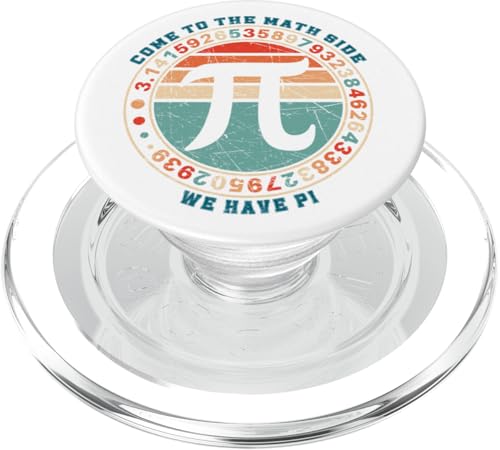 Lustiger Mathematik-Witz Komm auf die mathematische Seite wir haben Pi 3.14 PopSockets PopGrip für MagSafe Lustiger Mathematik-Witz Komm auf die mathematische Seite wir haben Pi 3.14 PopSockets PopGrip für MagSafe von Mathematics Math Lover Gifts