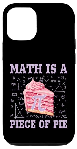 Lustiger Mathematik-Witz Math ist ein Stück Pi 3.14 humorvolle Wortspiele Hülle für iPhone 12/12 Pro von Mathematics Math Lover Gifts