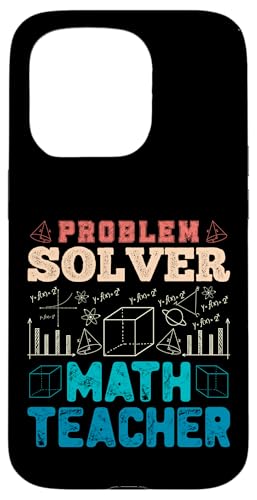 Problemlöser Mathematiklehrer Lustige Mathematik Wortspiele Witze Hülle für iPhone 15 Pro Problemlöser Mathematiklehrer Lustige Mathematik Wortspiele Witze Hülle für iPhone 15 Pro von Mathematics Math Lover Gifts
