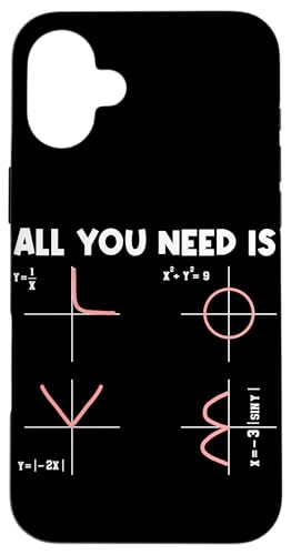All You Need Is Mathe Liebhaber Mathematiker Mathelehrer Hülle für iPhone 16 Plus All You Need Is Mathe Liebhaber Mathematiker Mathelehrer Hülle für iPhone 16 Plus von Mathematik Professor Mathe Gleichungen Algebra
