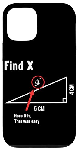 Find X Here It Is That Was Easy Mathe Lustig Mathematiker Hülle für iPhone 12/12 Pro Find X Here It Is That Was Easy Mathe Lustig Mathematiker Hülle für iPhone 12/12 Pro von Mathematik Professor Mathe Gleichungen Algebra