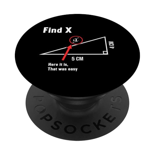 Find X Here It Is That Was Easy Mathe Lustig Mathematiker PopSockets Klebender PopGrip Find X Here It Is That Was Easy Mathe Lustig Mathematiker PopSockets Klebender PopGrip von Mathematik Professor Mathe Gleichungen Algebra