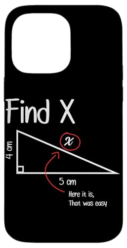 Finden Sie das X Find X Mathe Mathematik Mathematiker Hülle für iPhone 14 Pro Max Finden Sie das X Find X Mathe Mathematik Mathematiker Hülle für iPhone 14 Pro Max von Mathematik Professor Mathe Gleichungen Algebra