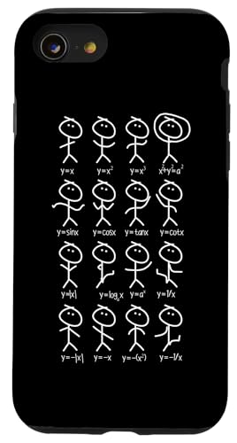 Mathe Mathematik Algebra Mathematiker Mathelehrer Student Hülle für iPhone SE (2020) / 7 / 8 von Mathematik Professor Mathe Gleichungen Algebra