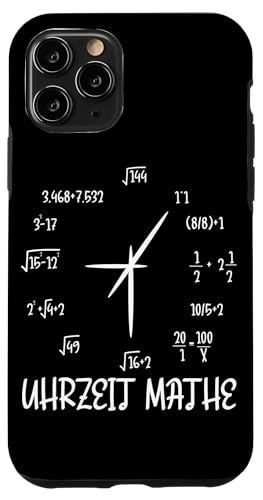 Uhrzeit Mathe Humor Mathematiker Enthusiast Mathelehrer Hülle für iPhone 11 Pro Uhrzeit Mathe Humor Mathematiker Enthusiast Mathelehrer Hülle für iPhone 11 Pro von Mathematik Professor Mathe Gleichungen Algebra