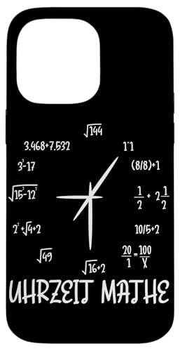 Uhrzeit Mathe Humor Mathematiker Enthusiast Mathelehrer Hülle für iPhone 14 Pro Max Uhrzeit Mathe Humor Mathematiker Enthusiast Mathelehrer Hülle für iPhone 14 Pro Max von Mathematik Professor Mathe Gleichungen Algebra