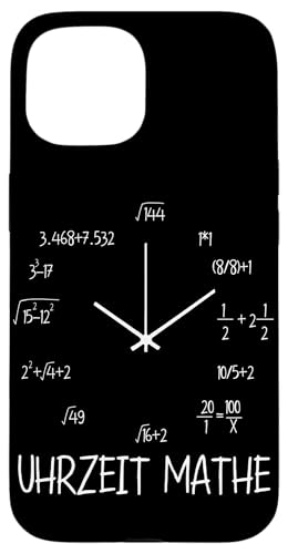 Uhrzeit Mathe Mathematik Algebra Mathematiker Student Mathe Hülle für iPhone 15 Uhrzeit Mathe Mathematik Algebra Mathematiker Student Mathe Hülle für iPhone 15 von Mathematik Professor Mathe Gleichungen Algebra