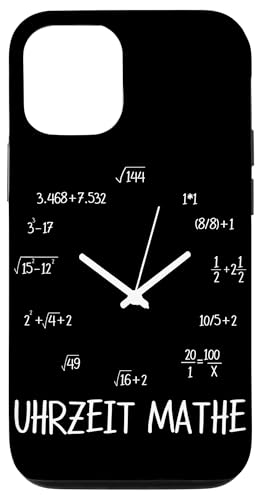 Uhrzeit Mathe Mathematiker Gymnasium Mathe Spruch Hülle für iPhone 12/12 Pro Uhrzeit Mathe Mathematiker Gymnasium Mathe Spruch Hülle für iPhone 12/12 Pro von Mathematik Professor Mathe Gleichungen Algebra