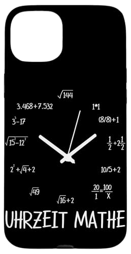 Uhrzeit Mathe Mathematiker Gymnasium Mathe Spruch Hülle für iPhone 15 Plus Uhrzeit Mathe Mathematiker Gymnasium Mathe Spruch Hülle für iPhone 15 Plus von Mathematik Professor Mathe Gleichungen Algebra