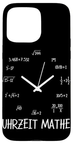 Uhrzeit Mathe Mathematiker Gymnasium Mathe Spruch Hülle für iPhone 15 Pro Max Uhrzeit Mathe Mathematiker Gymnasium Mathe Spruch Hülle für iPhone 15 Pro Max von Mathematik Professor Mathe Gleichungen Algebra