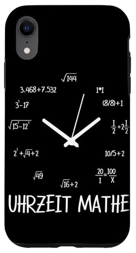 Uhrzeit Mathe Mathematiker Gymnasium Mathe Spruch Hülle für iPhone XR Uhrzeit Mathe Mathematiker Gymnasium Mathe Spruch Hülle für iPhone XR von Mathematik Professor Mathe Gleichungen Algebra