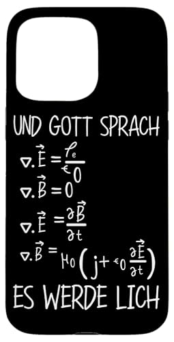 Und Gott Sprach Es Wede Lich Mathe Lustig Mathematiker Hülle für iPhone 15 Pro Max Und Gott Sprach Es Wede Lich Mathe Lustig Mathematiker Hülle für iPhone 15 Pro Max von Mathematik Professor Mathe Gleichungen Algebra