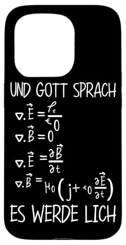 Und Gott Sprach Es Wede Lich Mathe Lustig Mathematiker Hülle für iPhone 15 Pro Und Gott Sprach Es Wede Lich Mathe Lustig Mathematiker Hülle für iPhone 15 Pro von Mathematik Professor Mathe Gleichungen Algebra