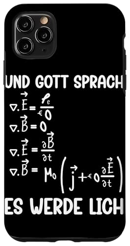 Und Gott Sprach Es Wede Lich Mathe Mathematiker Lustig Hülle für iPhone 11 Pro Max Und Gott Sprach Es Wede Lich Mathe Mathematiker Lustig Hülle für iPhone 11 Pro Max von Mathematik Professor Mathe Gleichungen Algebra