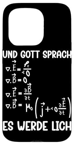 Und Gott Sprach Es Wede Lich Mathe Mathematiker Lustig Hülle für iPhone 15 Pro Und Gott Sprach Es Wede Lich Mathe Mathematiker Lustig Hülle für iPhone 15 Pro von Mathematik Professor Mathe Gleichungen Algebra
