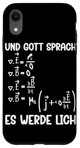 Und Gott Sprach Es Wede Lich Mathe Mathematiker Lustig Hülle für iPhone XR Und Gott Sprach Es Wede Lich Mathe Mathematiker Lustig Hülle für iPhone XR von Mathematik Professor Mathe Gleichungen Algebra