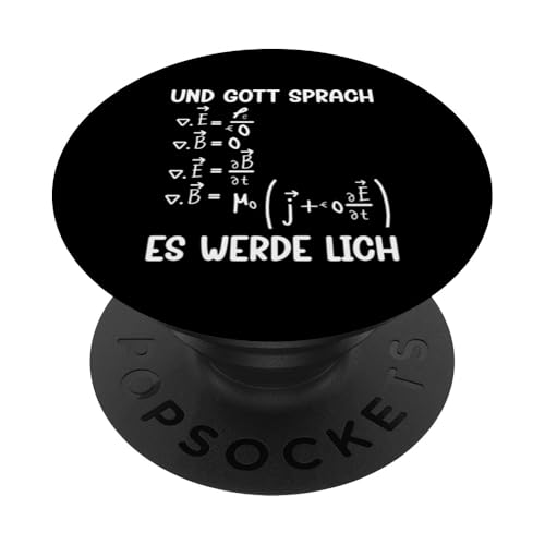 Und Gott Sprach Es Wede Lich Mathe Mathematiker Lustig PopSockets Klebender PopGrip Und Gott Sprach Es Wede Lich Mathe Mathematiker Lustig PopSockets Klebender PopGrip von Mathematik Professor Mathe Gleichungen Algebra