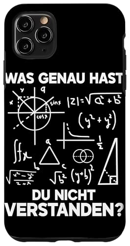 Was Genau Hast Du Nicht Verstanden Gymnasium Mathe Spruch Hülle für iPhone 11 Pro Max Was Genau Hast Du Nicht Verstanden Gymnasium Mathe Spruch Hülle für iPhone 11 Pro Max von Mathematik Professor Mathe Gleichungen Algebra