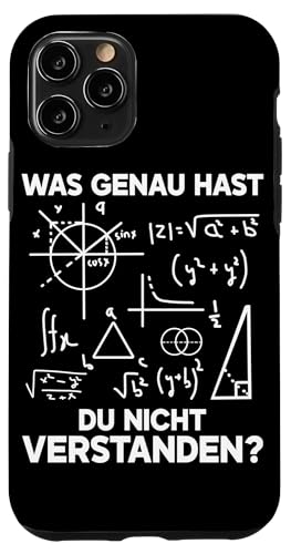 Was Genau Hast Du Nicht Verstanden Gymnasium Mathe Spruch Hülle für iPhone 11 Pro Was Genau Hast Du Nicht Verstanden Gymnasium Mathe Spruch Hülle für iPhone 11 Pro von Mathematik Professor Mathe Gleichungen Algebra