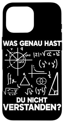 Was Genau Hast Du Nicht Verstanden Gymnasium Mathe Spruch Hülle für iPhone 16 Pro Max Was Genau Hast Du Nicht Verstanden Gymnasium Mathe Spruch Hülle für iPhone 16 Pro Max von Mathematik Professor Mathe Gleichungen Algebra