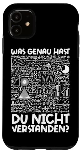 Was Genau Hast Du Nicht Verstanden Mathe Mathematiker Lustig Hülle für iPhone 11 Was Genau Hast Du Nicht Verstanden Mathe Mathematiker Lustig Hülle für iPhone 11 von Mathematik Professor Mathe Gleichungen Algebra