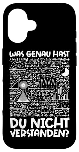 Was Genau Hast Du Nicht Verstanden Mathe Mathematiker Lustig Hülle für iPhone 16 Was Genau Hast Du Nicht Verstanden Mathe Mathematiker Lustig Hülle für iPhone 16 von Mathematik Professor Mathe Gleichungen Algebra