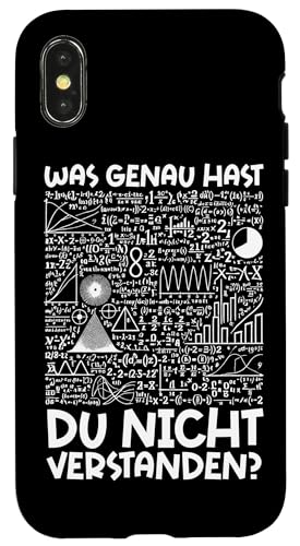 Was Genau Hast Du Nicht Verstanden Mathe Mathematiker Lustig Hülle für iPhone X/XS Was Genau Hast Du Nicht Verstanden Mathe Mathematiker Lustig Hülle für iPhone X/XS von Mathematik Professor Mathe Gleichungen Algebra