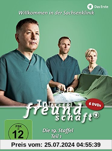 In aller Freundschaft - Die 19. Staffel, Teil 1 [6 DVDs] von Mathias Luther