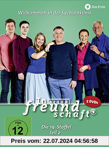 In aller Freundschaft - Die 19. Staffel, Teil 2 [5 DVDs] von Mathias Luther