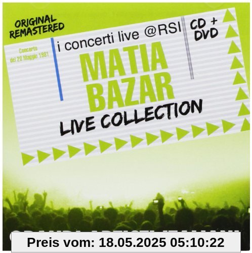 live collection cd + dvd von Matia Bazar