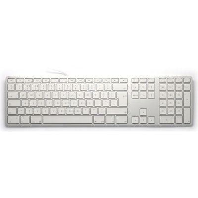 Matias Aluminum Erweiterte USB Tastatur UK-Layout für Mac OS von Matias