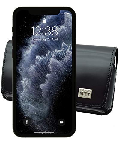 Original MTT Quertasche kompatibel mit iPhone 11 Pro Max (6.5") Horizontal Tasche Ledertasche Handytasche Etui mit Clip und Sicherheitsschlaufe* von Matiate