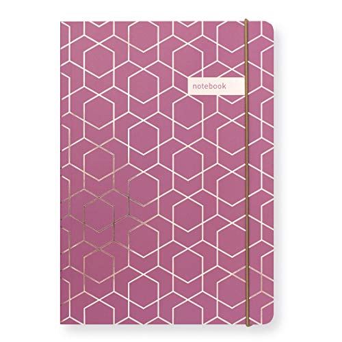 Matilda Linton Myres Notebook – Rose Gold Folie Plum von Matilda Myres