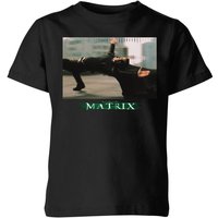 Matrix Bullet Time Kids' T-Shirt - Black - 7-8 Jahre von Matrix