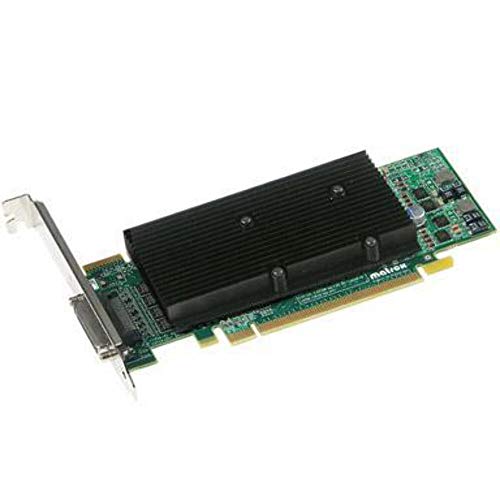 Matrox M9140 LP Passiv Grafikkarte (PCI-e, 512MB DDR2 Speicher, 4 DVI SL and Analog, 1 GPU), M9140-E512LAF von Matrox