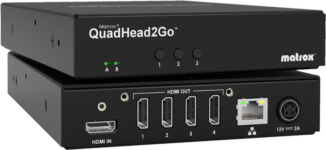 Matrox QuadHead2Go 4K Q155 (HDMI/HDMI) (Q2G-H4K2) von Matrox