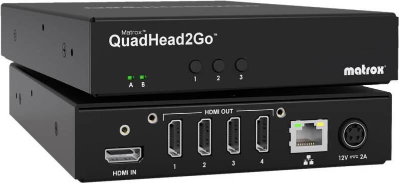 Matrox QuadHead2Go Q155 - Videowand-Controller (Q2G-H4K2) von Matrox