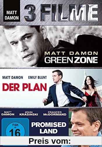 Matt Damon - 3-Movie-Set [3 DVDs] von Matt Damon