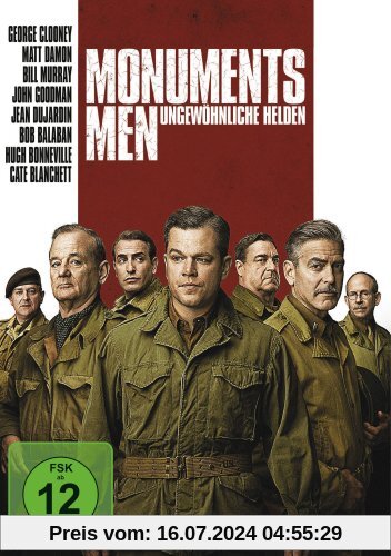 Monuments Men - Ungewöhnliche Helden von Matt Damon